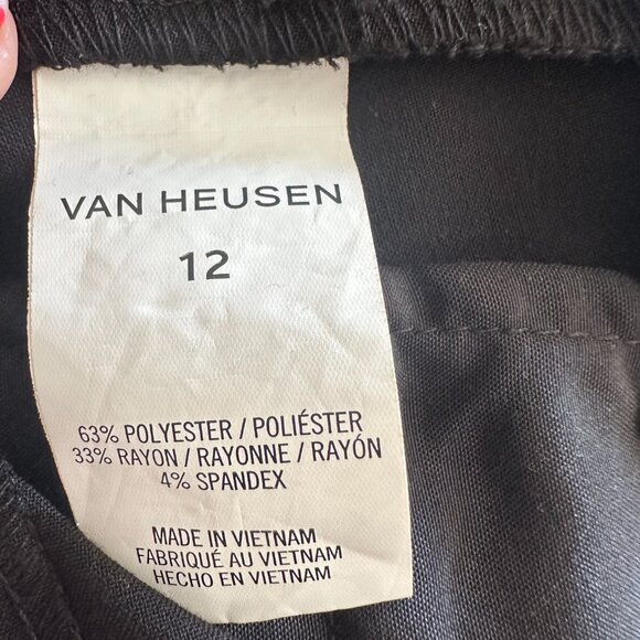 Van Heusen Boys Black Suit Pants - Picture 5 of 5